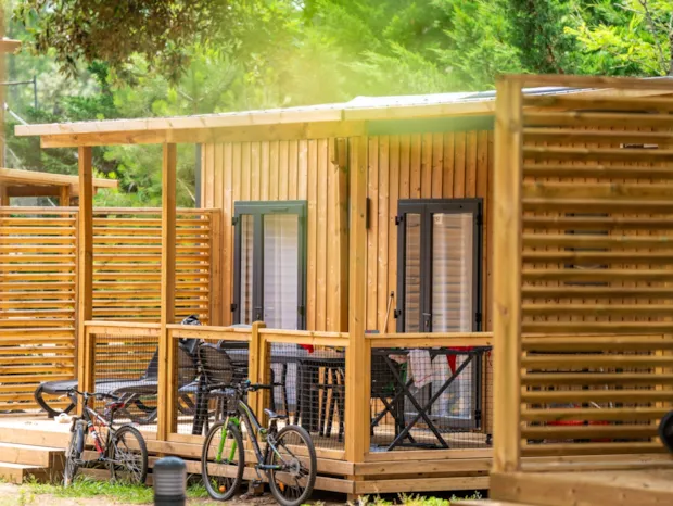 HeÌbergement mobil home location camping flower les iÌ‚les