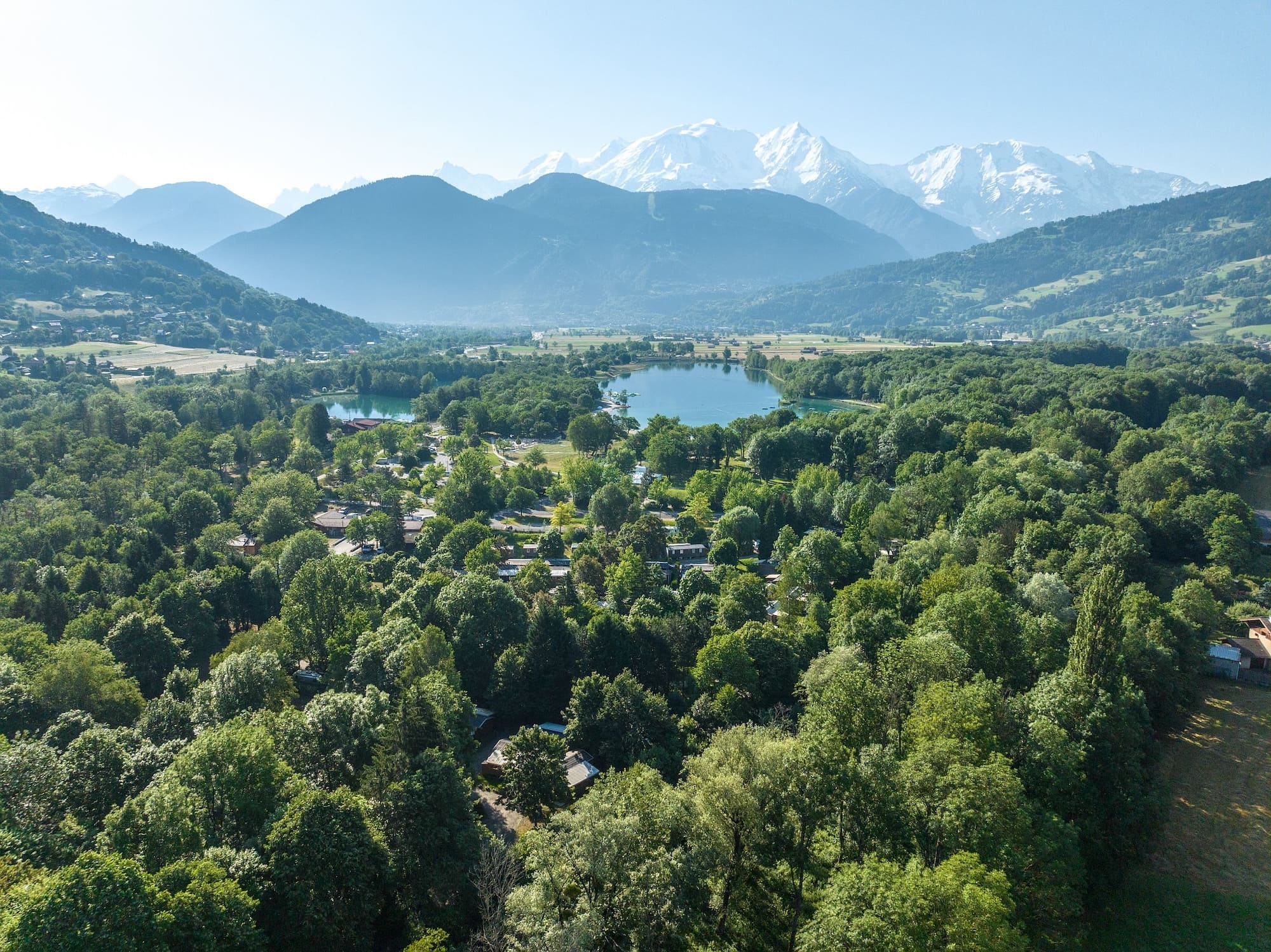 camping les iÌ‚les passy lac lac vue