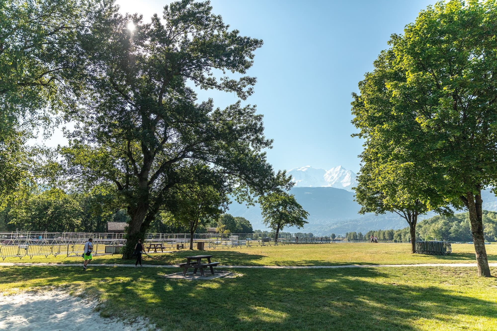 camping les iÌ‚les passy lac vue