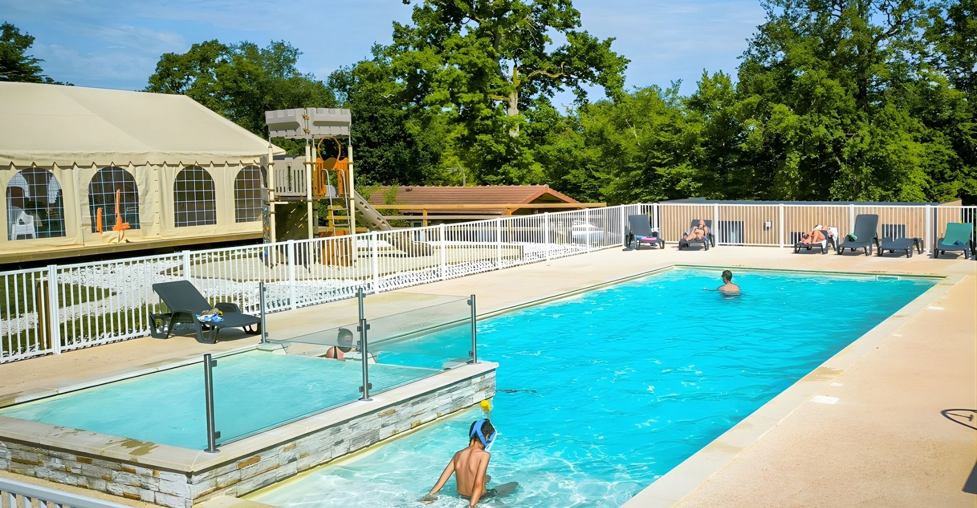 Camping avec piscine dans la marne