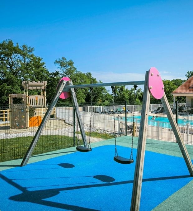 Espace de jeux du camping dans la marne