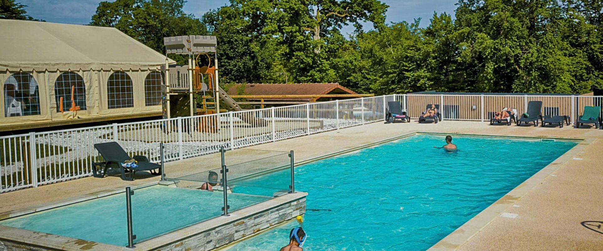 campins avec piscine chauffée dans la marne arrigny