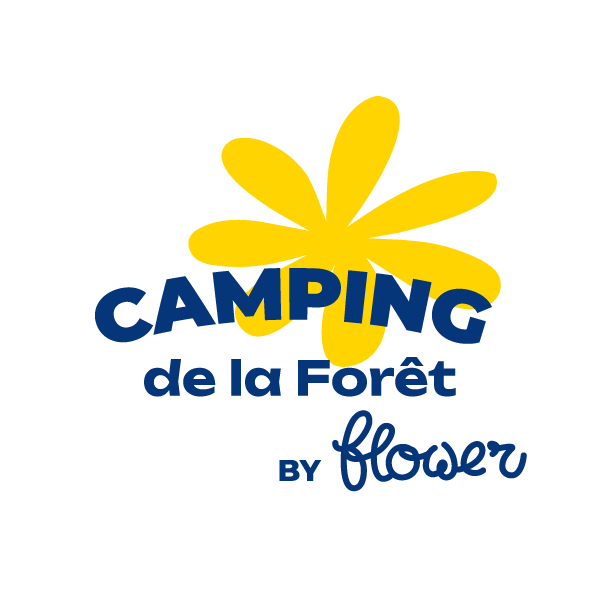 logo flower camping de la Foret bleu